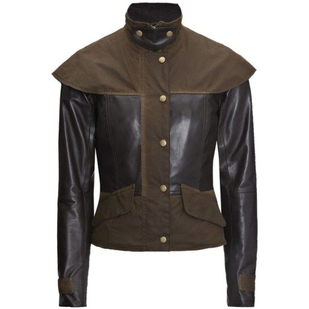 Barbour Ashford Wax & Leather Jacket w/vest